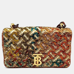 Burberry Orange Fabric Lola Small Bag 1170785