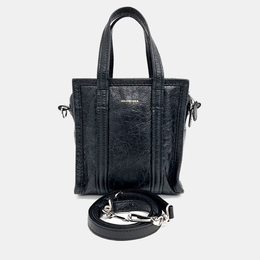 Balenciaga Black Leather Bazaar XXS bag 1170749