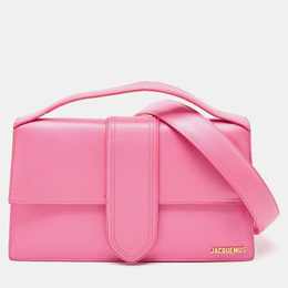 Jacquemus Pink Leather Le Bambinou Top Handle Bag 1170498