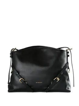 Givenchy buckle-strap leather shoulder bag 30882635