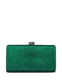 Serpui crystal-embellished clutch bag 30735521