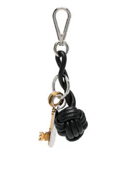 Alexander McQueen knot-charm keyring 29550797