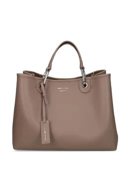 Сумка-тоут с верхней ручкой Emporio Armani, коричневый 30956503 | коричневый