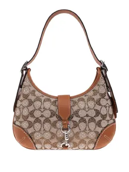 Coach Hamptons Hobo crystal-embellished shoulder bag 30852509