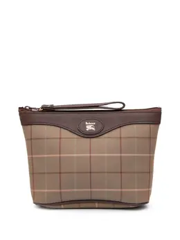Burberry 20th Century Vintage Check Canvas clutch bag 30985910