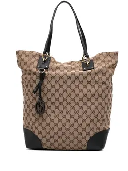 Gucci 2016-2024 Large GG Canvas GG Charm tote bag 30989640