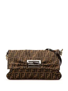 Fendi 2010-2025 Zucca Canvas Mia Flap crossbody bag 30994600