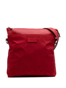 Gucci 2016-2025 GG Nylon Flat Messenger Bag crossbody bag 30993720