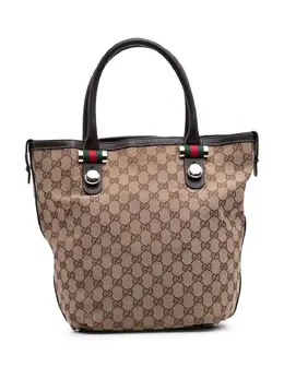 Gucci 2016-2025 Medium GG Canvas Web Match Ball tote bag 30994525