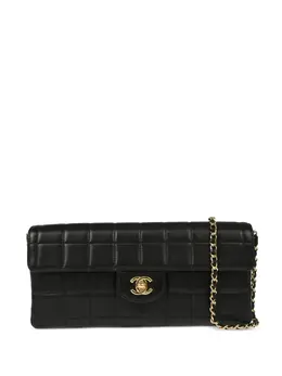 Chanel 2003 East West Choco Bar shoulder bag 30883067