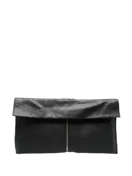 Кожаный клатч с двойной молнией Alexander Wang, черный 30867715 | черный