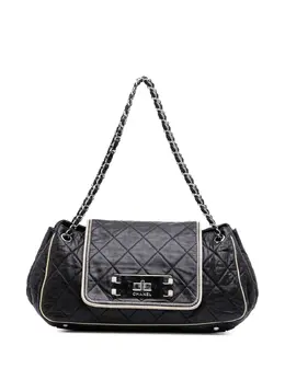 Chanel 2008-2009 Quilted Lambskin East West Accordion Flap shoulder bag 30990455