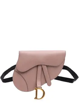 Christian Dior 2019 Grained Calfskin Saddle belt bag 30994543