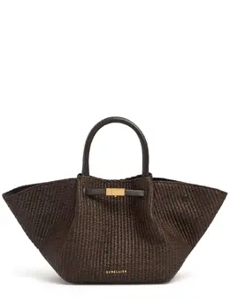 DeMellier The Midi New York Raffia Bag 82iz7j020-rvnqukvtu081