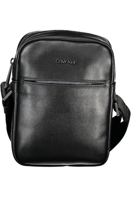 Сумка мужская на молнии Calvin Klein с логотипом, черный 26062 | nero