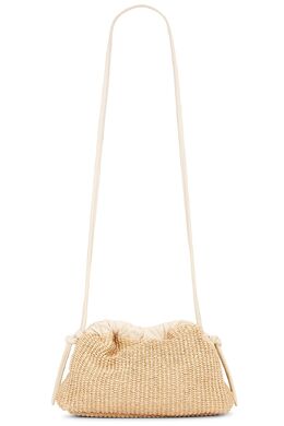 Мини-клатч "Облако" Mansur Gavriel, natural & jasmine manr-wy32 | natural & jasmine