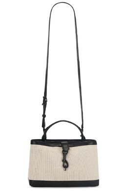 Сумка с верхней ручкой Megan surplus от Rebecca Minkoff, natural & black rmin-wy1382 | natural & black