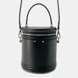Louis Vuitton Cannes Noir Epi Leather Shoulder Bag 1164779