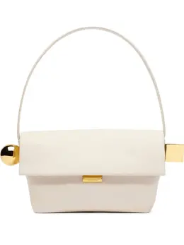 Jacquemus metallic-clasp leather shoulder bag 30964732