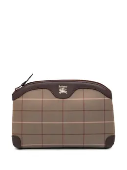 Burberry 20th Century Vintage Check Canvas clutch bag 30984762