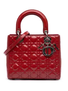 Christian Dior 2010 Medium Patent Cannage Lady Dior satchel 30990122