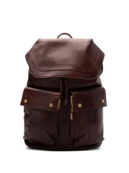 Brunello Cucinelli leather backpack 30725461