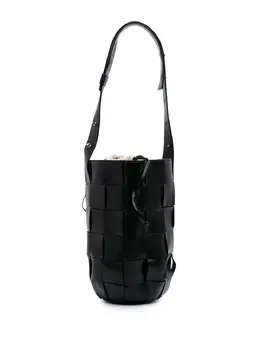 Bottega Veneta 2012-2024 Nappa Intrecciato Casette Lantern bucket bag 30984773