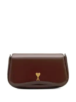 Ami Paris small Paris Paris leather crossbody bag 30650577