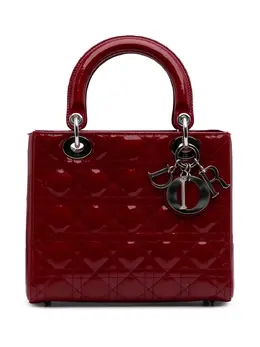 Christian Dior 2012 Medium Patent Cannage Lady Dior satchel 30989756