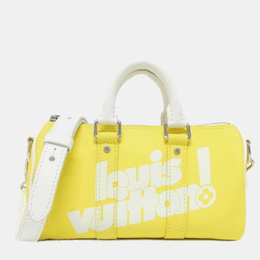 Louis Vuitton Keepall XS Yellow Everyday LV Boston Bag 1172790