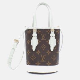 Louis Vuitton Match Nano Bucket Monogram Canvas Shoulder Bag 1172841