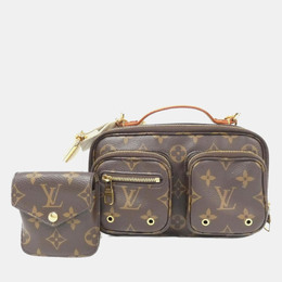 Louis Vuitton Utility Brown Monogram Canvas Crossbody Bag 1172684
