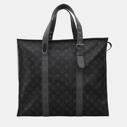 Louis Vuitton New Cabas Zippe Bag Reverse Monogram Eclipse Canvas GM 1171998