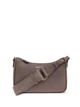 Emporio Armani logo-plaque zip-top bag 30852522