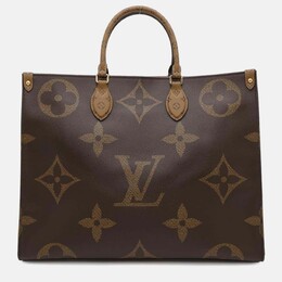 Louis Vuitton OnTheGo GM Monogram Reverse Giant Canvas Tote Bag 1172835