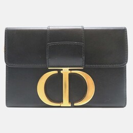 Christian Dior 30 Montaigne Black Calfskin Shoulder Bag 1172826