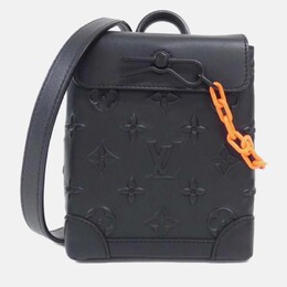 Louis Vuitton Monogram Seal Steamer XS Black Bag 1172805