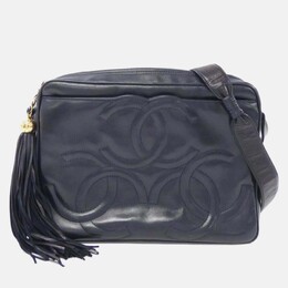 Chanel Navy Shoulder Bag 1172807