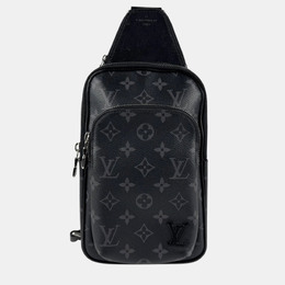 Louis Vuitton Avenue Sling PM Black Monogram Eclipse Canvas Body Bag 1172726