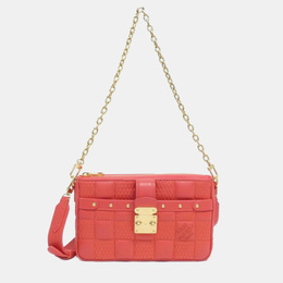 Louis Vuitton Troca PM Rose Monogram Lambskin Shoulder Bag 1172611