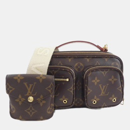 Louis Vuitton Utility Brown Monogram Canvas Shoulder Bag 1172610