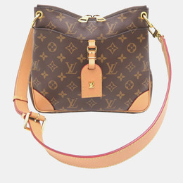 Louis Vuitton Odeon NM PM Brown Monogram Canvas Shoulder Bag 1172637