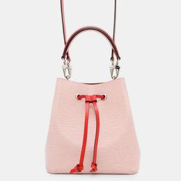 Louis Vuitton Neonoe BB Rose Ballerine Red Epi Leather Bucket Bag 1172258