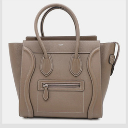 Celine Luggage Shopper Micro Suri Leather Tote Bag 1172236