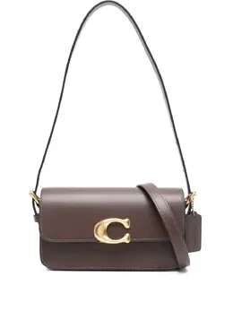 Coach Zoe C-clasp leather shoulder bag 30896291
