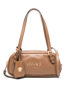 Versace logo-plaque top-handle bag 30911263