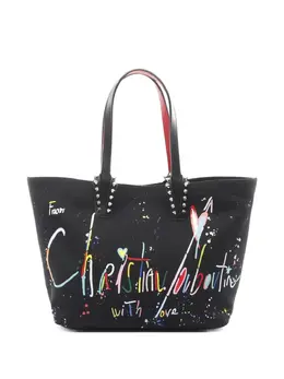 Christian Louboutin 20s Cabata logo-print small bag 30294775