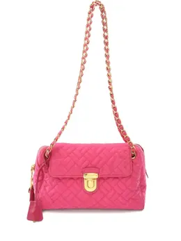 Prada 2000s Tessuto Impuntu quilted chain bag 30295551