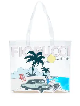 Fiorucci logo-print tote bag 29758984
