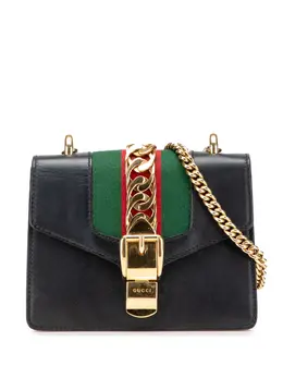 Gucci 2016-2025 Mini Sylvie Leather Chain crossbody bag 31021314